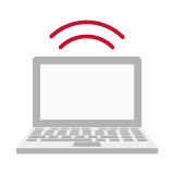 gray laptop